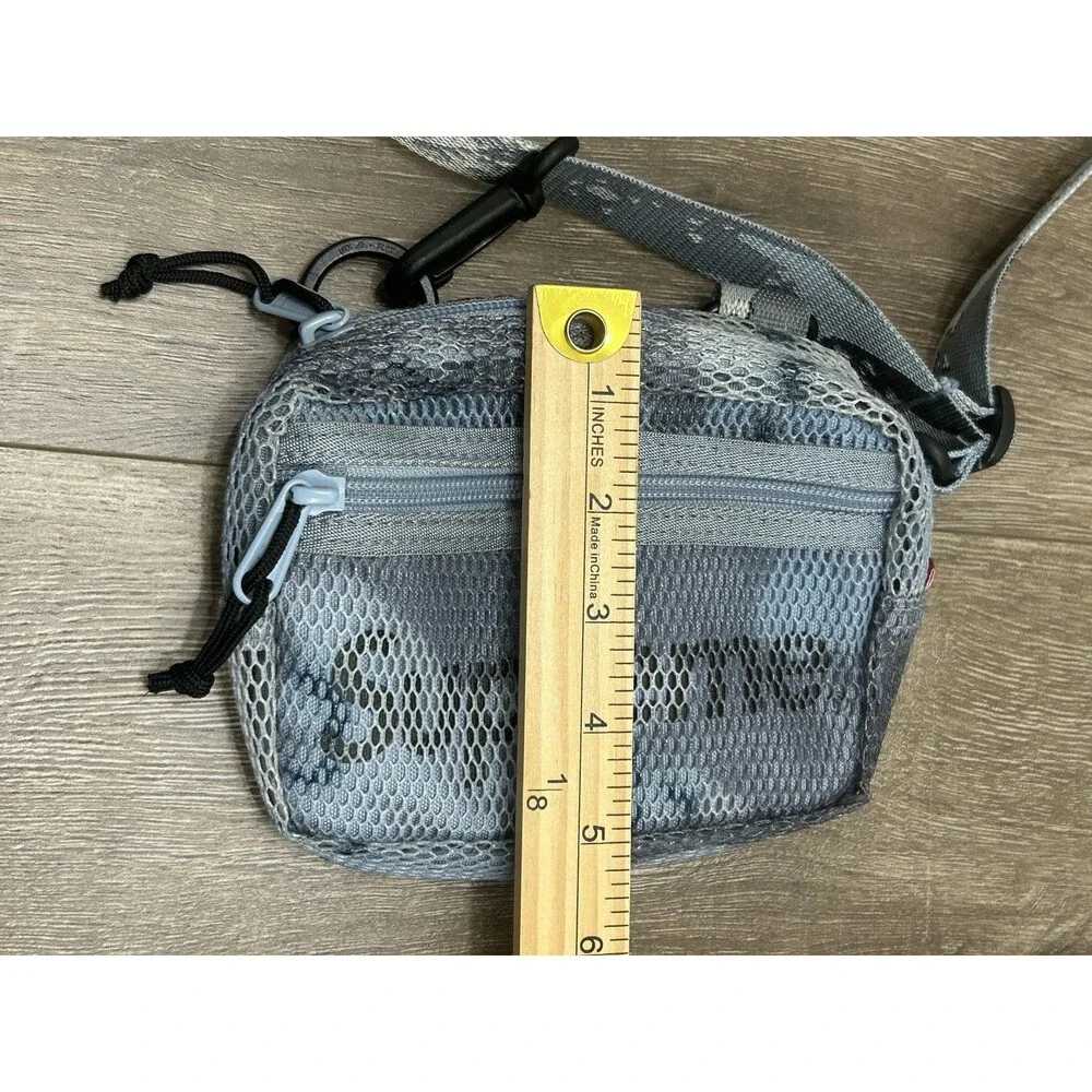 Supreme Blue Arctic Camo Mesh Cordura SS20 Shoulder Bag Small